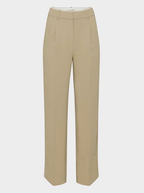 Aritzia The Effortless Pant Size 6 Short Tan Khaki